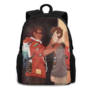 Touch Bag Backpack For Men Women Girls Teenage Be More Chill Musical