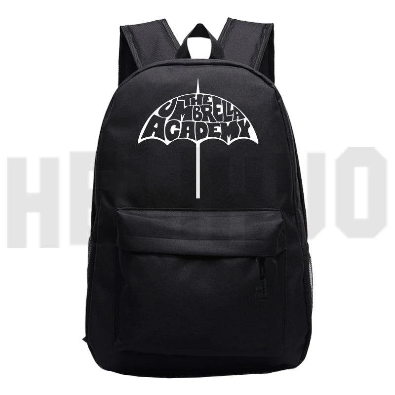 Umbrella Academy Backpack Anime Bag Bookbag Laptop Schoolbags Sac A Dos Travel