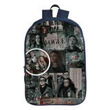Umbrella Academy School Bag Large Capacity Cartoon Backpack