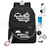 Umbrella Academy School Bag Boys Girls Backpack Orthopedic Junior Capacity