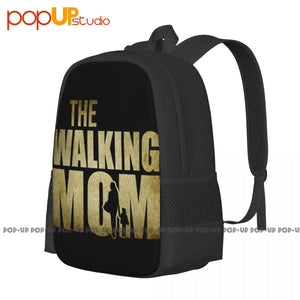 The Walking Mom Mother & Daughter Family Backpack Gym Tote Bag