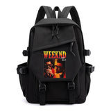 The Weeknd Backpacks Teens Hot Schoolbags Vintage