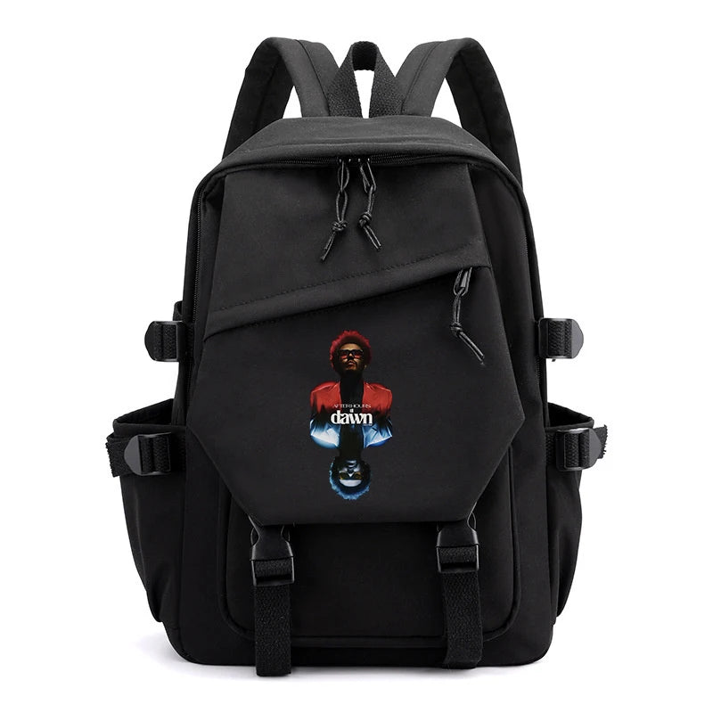 The Weeknd Vintage Canvas Student Schoolbags
