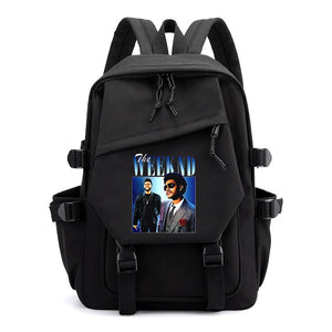The Weeknd Vintage Canvas Student Schoolbags