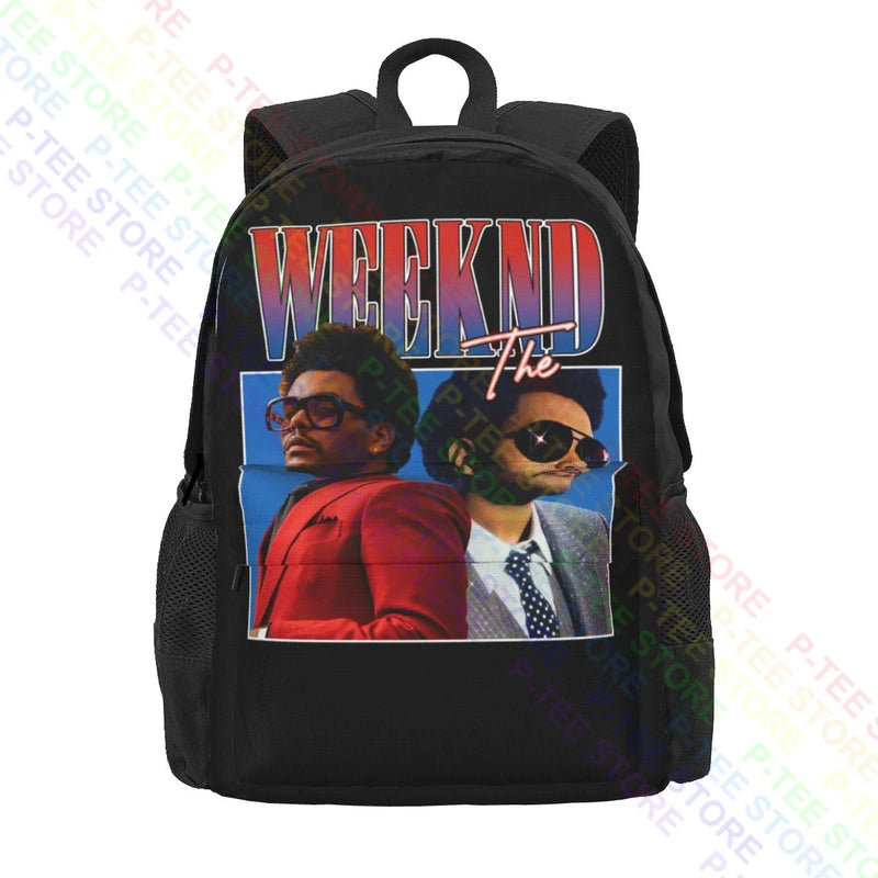 The Weeknd 3D Printing Large Capacity Backpack School Beach Bag