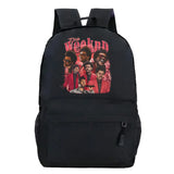 The Weeknd Print Backpacks Teenager School Bag Schoolbags for Girls Boys