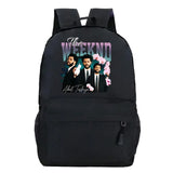 The Weeknd Print Backpacks Teenager School Bag Schoolbags for Girls Boys