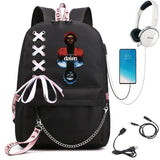 The Weeknd Teenager Backpacks Hot Vintage Schoolbags Girls Boys Harajuku