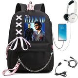 The Weeknd Teenager Backpacks Hot Vintage Schoolbags Girls Boys Harajuku