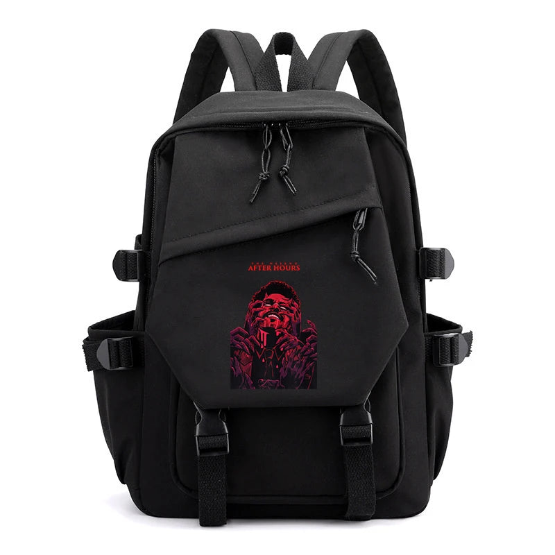 The Weeknd Teenager Backpacks Girls Boys Harajuku School Bags