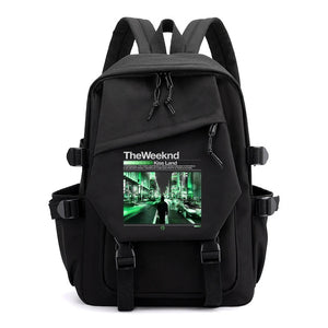 The Weeknd Teenager Backpacks Girls Boys Harajuku School Bags