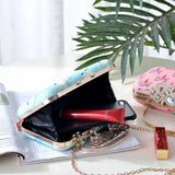 Rhinestone Cartoon Pu Evening Clutch Handbag