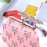 Rhinestone Cartoon Pu Evening Clutch Handbag