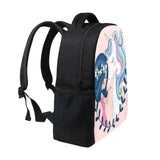 Maiden & Unicorn Backpack for Teens Polyester Book Bag