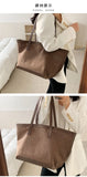 High-Capacity Canvas Shoulder Bag for Students