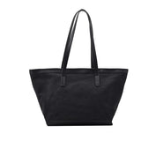 High-Capacity Canvas Shoulder Bag for Students