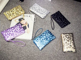 Sequin Mini-Wallet Handbag