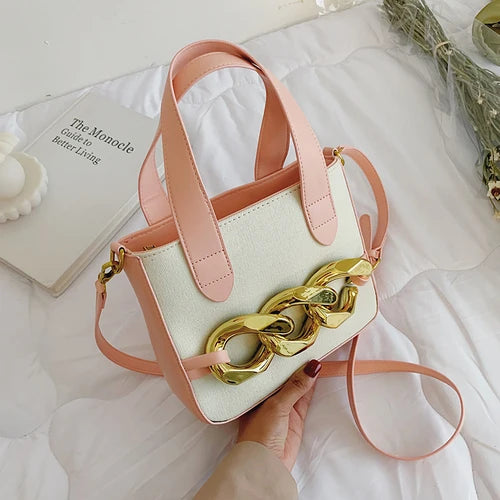 Chain Letter Bag Messenger Bag Female Commuter Niche Female Bag