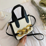 Chain Letter Bag Messenger Bag Female Commuter Niche Female Bag