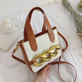 Chain Letter Bag Messenger Bag Female Commuter Niche Female Bag