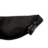 Men Waterproof Fabric Beer Belly PU Leather Waist Bag