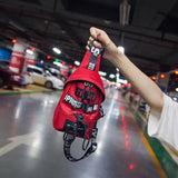 Crossbody Chest Bag Sports Waist Bag Small Casual Bag