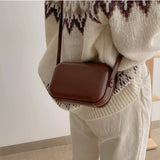 Retro Crossbody Shoulder Bag Mini Square Handbag