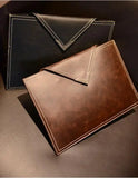 Vintage Envelope Bag Clutch Briefcase Men Women Handbags