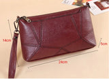 Women's Soft Leather Shoulder Small Diagonal Bag