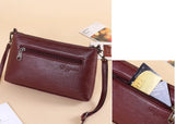 Women's Soft Leather Shoulder Small Diagonal Bag