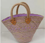 Retro Aquatic Straw Woven Bag