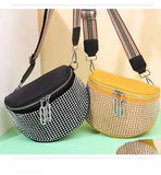 Rhinestone Western One-Shoulder Diagonal Bag