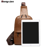 Men's Chest Pack Sports Bag Shoulder Bag Messenger Bag Large Capacity Backpack