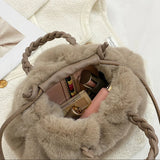 Rabbit Bag Portable Maomao Fold Pack Lovely Aslant