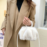 Rabbit Bag Portable Maomao Fold Pack Lovely Aslant