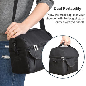 Portable Lunch Bag Insulated Case Waterproof Office Cooler Lunchbox