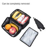Portable Lunch Bag Insulated Case Waterproof Office Cooler Lunchbox