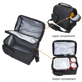 Portable Lunch Bag Insulated Case Waterproof Office Cooler Lunchbox