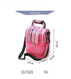 Thermal Double Layer Lunch Bags for Kids Food Picnic Cooler Bags
