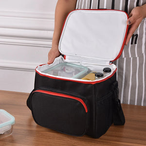 Thermal Insulated Cooler Bags Large Picnic Lunch Bento Box Trips BBQ Meal