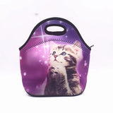 Print Neoprene Lunch Bag for Women Kids Cooler Insulation Lunch Box