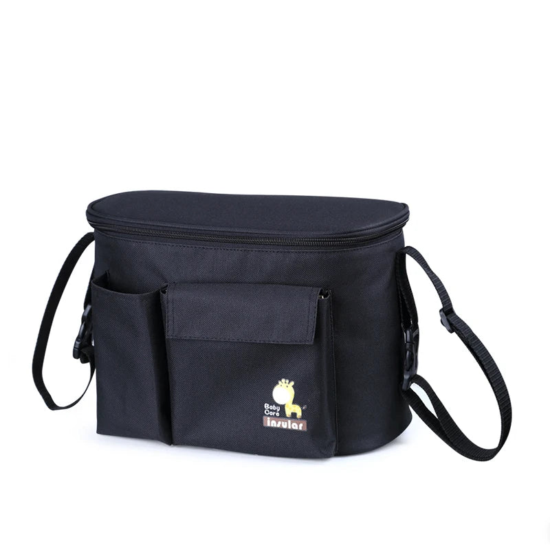 Insulated Baby Diaper Bag Stroller Waterproof Nappy Changing Mommy Bag
