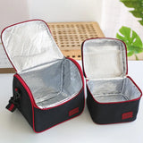 Insulated Lunch Bag Portable Cooler Tote Family Travel Picnic Organizer