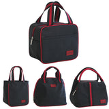 Thermal Lunch Bag Women Portable Insulated Cooler Bento Tote
