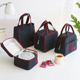 Insulated Lunch Bag Portable Cooler Tote Family Travel Picnic Organizer