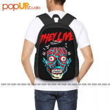 They Live Alien Face Horror Movie 80S Film John Nada Carp Backpack