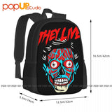 They Live Alien Face Horror Movie 80S Film John Nada Carp Backpack