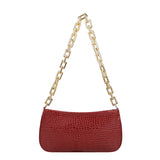 Thick Chain Shoulder Bag Minimalist Women Handbags Vintage Clutches