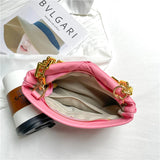 Thick Chain Handbag Bag Women's Bag Single Shoulder Small Square Bag