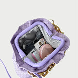 Thick Chain Handbag Women's Cloud Bag Soft Pu Leather Shoulder Bags